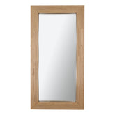 Aeris Natural Floor Mirror